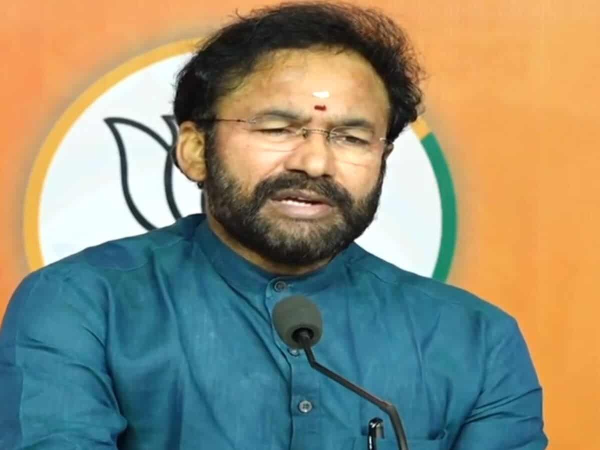 Union Minister Kishan Reddy counter’s Kavitha