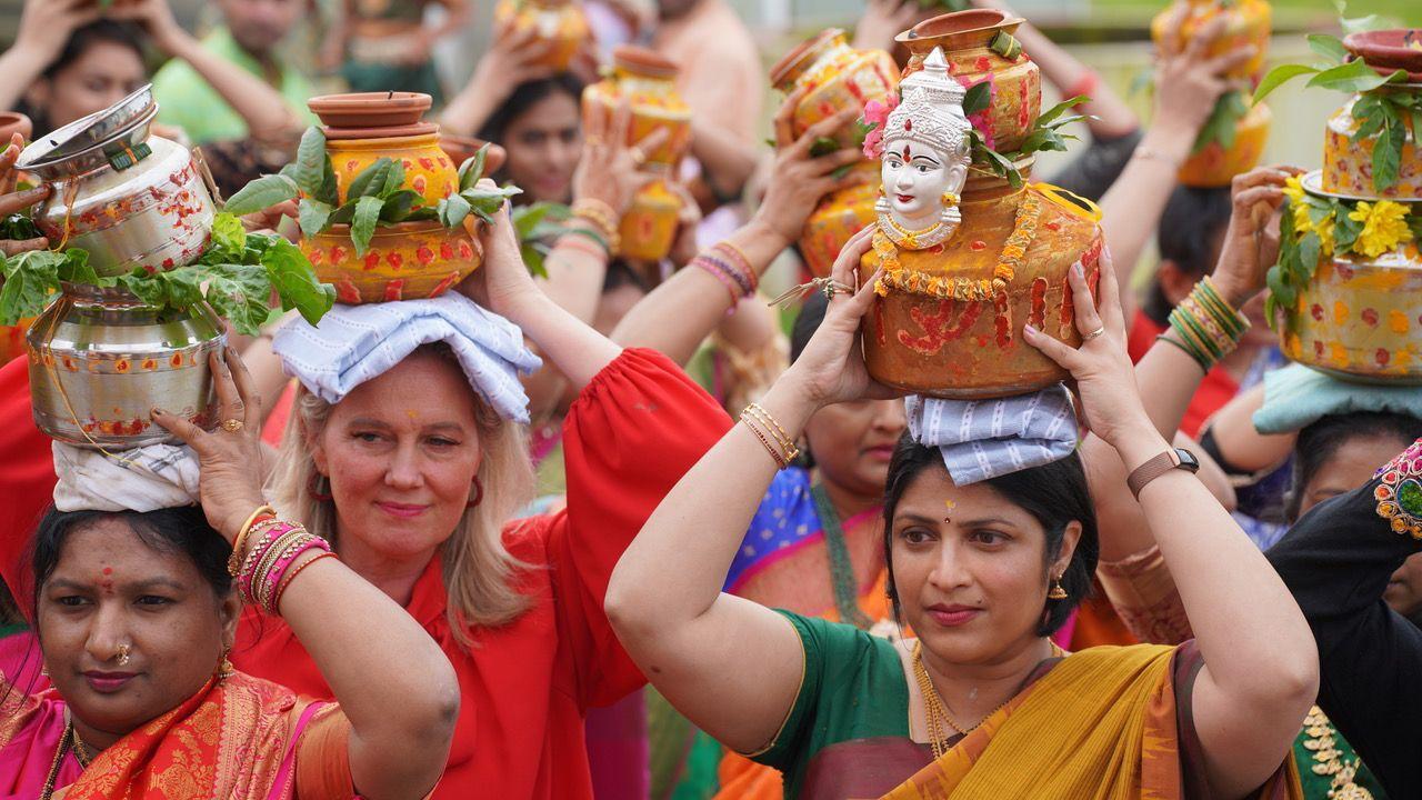 Indians celebrate Bonalu in New Zealand